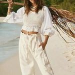 Free People Sky Rider Straight-Leg Pants Photo 2