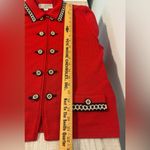 St. John Collection Vintage  Knit Jacket Old Money Classic Holiday Career Size 4 Photo 4