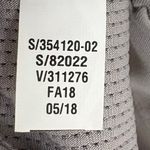 Athleta  Zone Bra Gray Powervita Fabric Strappy Back Removable Cups Size Medium Photo 7