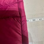 Market & Spruce NWT Womens Down Quilted Full Zip Packable Vest Burgundy Medium Photo 11