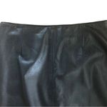 wilson's leather VTG Wilson’s Maxima 100% Leather Knee Length Pencil Skirt Sz 8 Black  Fall Vibes Photo 2