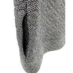 Gap  pullover quilted geometric turtleneck S  black white pockets winter active Photo 2