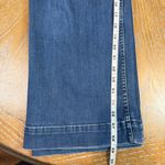 Pilcro  Anthropologie The Skipper Wide Leg Cropped Jeans Dark Wash Size 29 Tall Photo 11