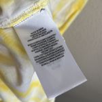 Ralph Lauren Polo  Yellow Tie Dye Dress Midi Side Slit 100% Cotton XS Photo 5