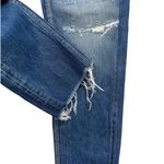 We The Free Free People x  Stella Blue Jeans Raw Hem Faux Distressing Size 25 Photo 3