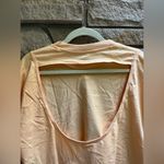 Adidas Hyperglam Boxy Cutout Vented Athletic Short Sleeve Shirt Small amber Photo 5