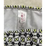 Hula Honey  Women's Bikini Bottom Black Neon Yellow Size Small Strappy Hips Photo 5