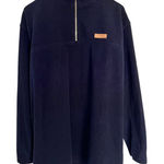 Lauren by Ralph Lauren Navy Ribbed Quarter Photo 0