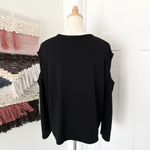 Rag and Bone Cold Shoulder Top Black M Photo 5