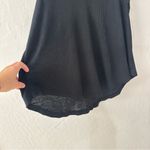 Z Supply  Black Ribbed Swing Tank Large Photo 4