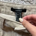 Forever 21 floral embroidered corduroy pants Photo 3