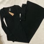 SKIMS Long Sleeve Scoop Neck Maxi Dress XS Photo 1