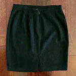 Vintage Women’s Gianni Sport Short Black Skirt 100% Wool Lined USA Size 16 Photo 1