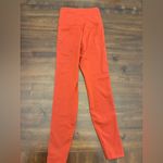 Nike  Yoga Leggings Women’s XS Orange Athletic Tights Photo 3