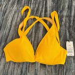 Shade & Shore Vibrant Yellow Bikini Top size 34B by shade shore Photo 0