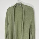 Lululemon  Cashlu Knit Wrap Cardigan Heathered Rosemary Green Photo 5