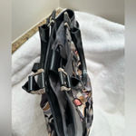 Beijo purse with floral cloth and matching wallet Black Photo 13