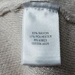 Christopher & Banks pastel neutral colorblock flyaway cardigan size large Photo 6