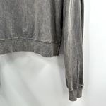 Anthropologie T.la Washed Grey Pull Over Sweatshirt Size Small Photo 4