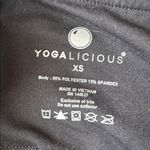 Yogalicious  Black Leggings SIZE XS Photo 1