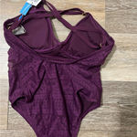 Bleu Rod Beattie  Deep Purple Lace Swimwear Photo 6