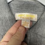 Brooks Brothers  Women’s Small Light Gray 100% Merino Wool Button Cardigan Photo 6