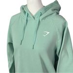 Gymshark  Training Oversized Crest Logo Hoodie Sweatshirt Green Size Medium Photo 4