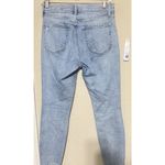 Gap  Women’s Jeans 28/6 Distressed Skinny Blue Denim stretch ripped knees Photo 5