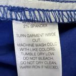 Vineyard Vines  Women's Blue Mid Rise Button Zipper Casual Chino Shorts Size 6 Photo 4