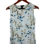 The Limited  Womens Floral Sleeveless Top M Nylon Spandex Photo 0