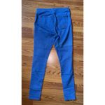 Topshop Moto Joni Blue Medium Wash High Waist Stretch Skinny Jeans Size 34 Photo 4