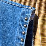 Silver River Studded Denim Jean Vest Crop XL Blue Photo 3