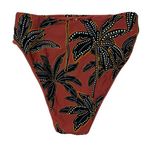 Maaji  printed standard rise high leg bikini bottoms M‎ Photo 1