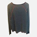 P.J. Salvage Snowflake Kisses Long Sleeve Top XL Midnight Blue Cozy Festive NWT Photo 3