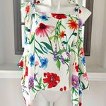 ASOS Cold Shoulder Garden Floral Blouse Size 10, New w/o Tag Photo 0