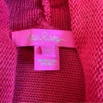 Lilly Pulitzer Red Shine Tatum Open Front Tassel Cardigan Size XXL Photo 3