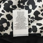 Sympli Shirt Womens 4 Black White Animal Print Satin Dolman Top Bold Edgy Unique Photo 8