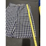 Urban Outfitters  NEW Playa Longline Blue Black White Plaid Menswear Insp Short S Photo 3