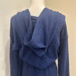 Anthropologie Daily Practice Anthro Navy Hoodie Tunic Hiking Dress Gorpcore Granola Size Small Photo 10