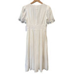 Reformation Kamryn Embroidered Smocked Waist Midi Dress (6) Photo 1