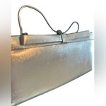Vintage Elegant Silver Handbag clutch with Chain Photo 2