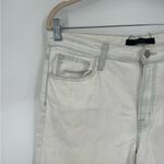 J Brand Tate Straight Leg High Waist Vanish Ivory Wash Denim Crop Ankle 29 Jean Photo 5
