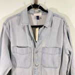 Universal Threads Universal Thread Women Light Blue Denim Baggy Straight Leg Jumpsuit Size 12 NWT Photo 3