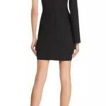Bardot Black Willow One Shoulder Choker Style Minidress. Size: US 6 Photo 2