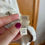 J.Jill  Women's Textured Button Front Jacket Beige‎ Rayon Linen Blend Medium Photo 1