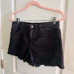 Aerie  Distressed Denim Black Shorts - Size SP Photo 2