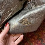 Coach  EDIE 31 PEWTER SILVER LEATHER SHOULDER BAG PURSE Photo 5