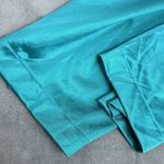 Vanity Fair Vintage Medium Lounge Set Quilted Yoke Teal Pajama Top Pants Nylon Photo 15