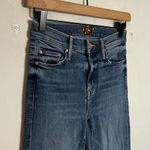 MOTHER Denim MOTHER- The Weekender Fray in Walking On Coals Denim Blue Jeans Photo 2
