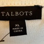 Talbots  Sweater Women's Size XL Knit Office Business‎ White Photo 2
